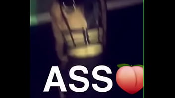 Honey moe black dress twerk