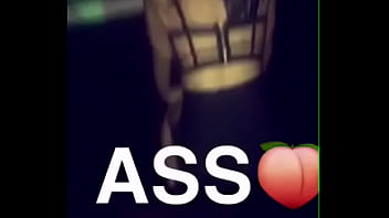 Honey moe black dress twerk