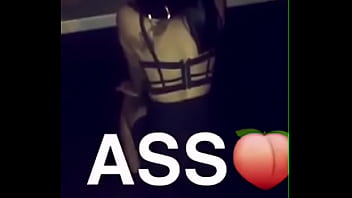 Honey moe black dress twerk