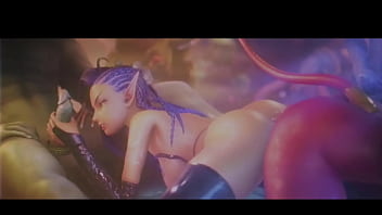 Ela's interpecies gangbang Ela's interpecies gangbang