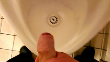 Cumshot In Urinal Toilet thumbnail