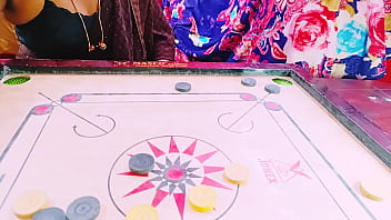 Full video a carrom session led bhabhi to flirt with her dirty talks