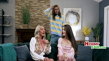 From fighting to fucking stepmom & stepsis learn to share lolly dames juniper ren giovanni hollywood