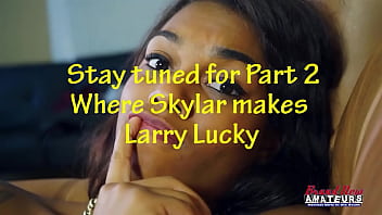 Brunette exotic hottie skylar gets her pussy deeply fingered and fucked