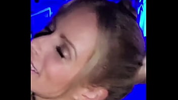 Blonde raver slut takes you to rooftop to suck and fuck you