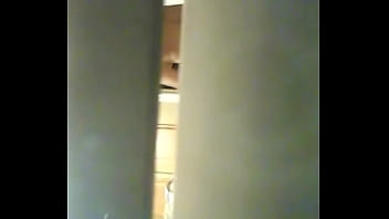 Peeping on asian girl showering