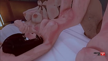 Duet momo and seiko's orgy dandadan hentai