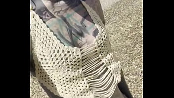 I love to be on the beach and bath my tattoos in the cold sea you too ️️ let’s soak up the sun and show