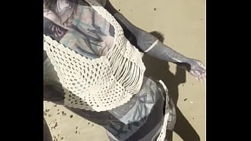 I love to be on the beach and bath my tattoos in the cold sea you too ️️ let’s soak up the sun and show