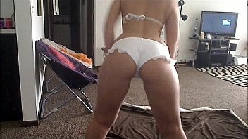 Big booty white girl banging