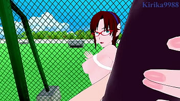 Mari illustrious makinami and ritsuko akagi intense sex neon genesis evangelion hentai