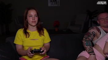 Playing on a console is more interesting than sex between a young couple