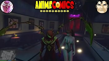 Spider man y kasumi bailarina