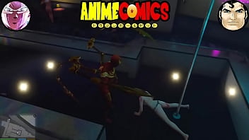 Spider man y kasumi bailarina