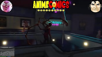 Spider man y kasumi bailarina