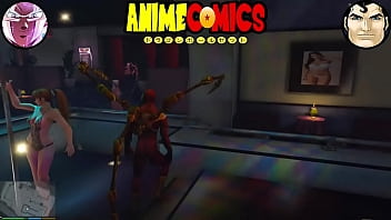 Spider man y kasumi bailarina