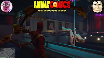 Spider man y kasumi bailarina