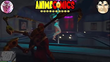 Spider man y kasumi bailarina