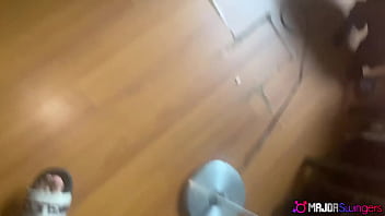 Skinny sisi pesos enjoys bruno dickemz and rome major's cocks inside