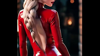 Elsa Abandons The Cold For A Blazing Red Latex Suit Shimmering With Raw Power And Irresistible Elegance Ice May Be Her Element But Tonight She Burns #elsafrozen #frozenedit #disneylatex #crimsonqueen #sweetlifeanimes thumbnail