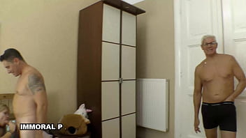 Dan's stepson mercilessly pounds spanish beauty irina's creamy cunt