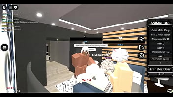 Pucci fucks a girl on roblox