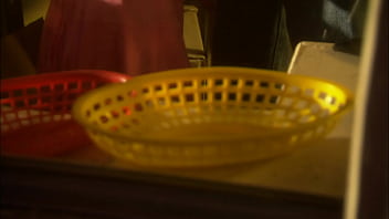 He jizzes all over her mouth and some even gets in her hair so she savors the taste as