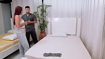 My massage therapist fucks me deliciously and leaves me covered in cum allison sweet