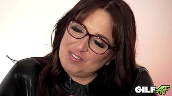 Kneel for nana older mature plumper fucks black man