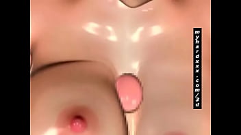 Cute hentai babe gets nailed by a big dick