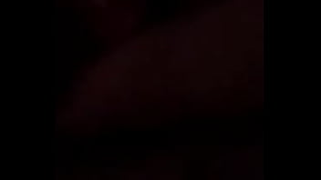 Playing with vibrator in dark