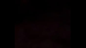 Playing with vibrator in dark