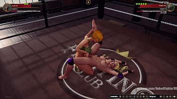 Karen vs christina nf3d sexual combat ring battle