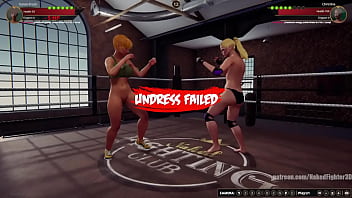 Karen vs christina nf3d sexual combat ring battle