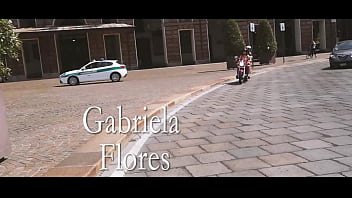 Double blowjob outdoor