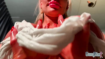 Big boobed baby oil bimbo milf no diddy party