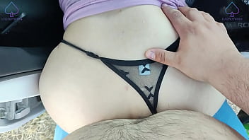 Cogiendo con mi esposo al aire libre