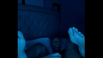 Milky blue pussy night