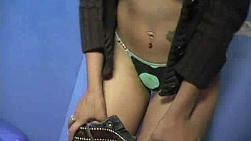 Sexy ebony enjoying gloryhole 14