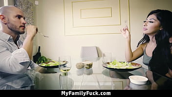 Binky feels like being home for break won’t be so bad myfamilyfuck