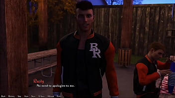 Being a dik #189 throuple couple gets covered in juicy cum