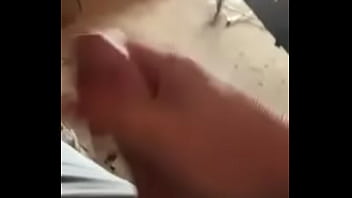 Masturbating white dick