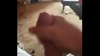 Masturbating white dick