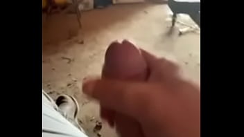 Masturbating white dick