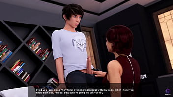 Horny teacher invites her student home & seduces him 3d hentai animated porn milfy city