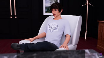 Horny teacher invites her student home & seduces him 3d hentai animated porn milfy city