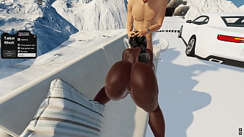 Black bitch used and trained