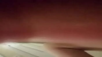 Bbw milf riding girthy dildo stuck to her closet