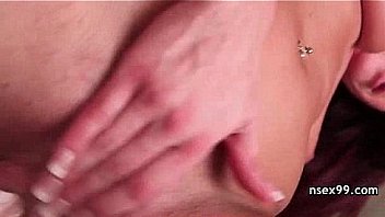 Horny big tit blonde milf nails a stud