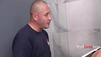 Paramedics unusual spitroast rescue for a stuck stepmom